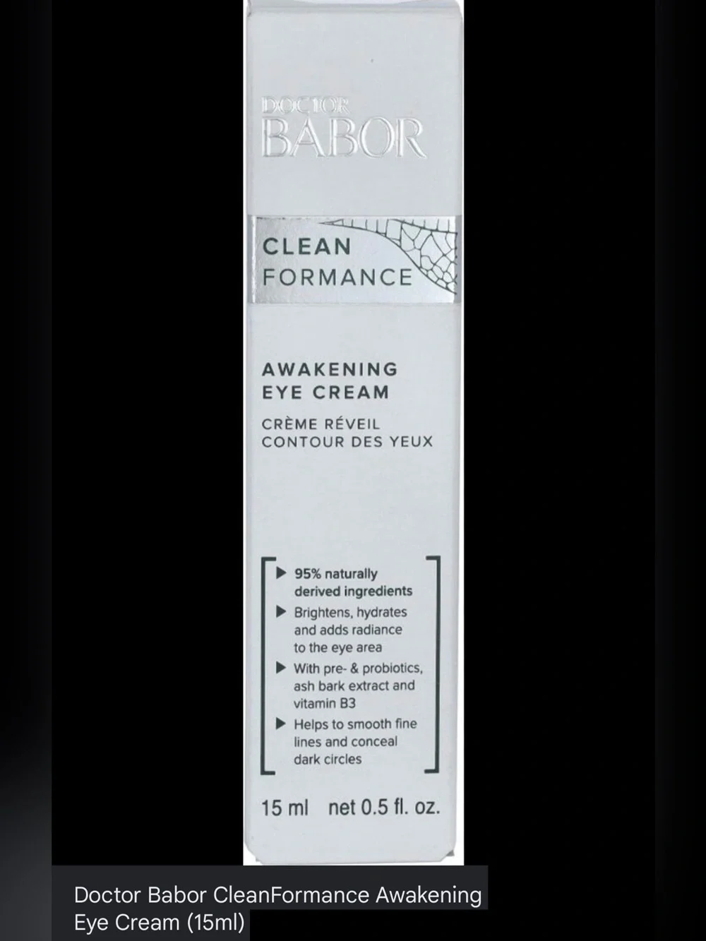 Babor radiant formula